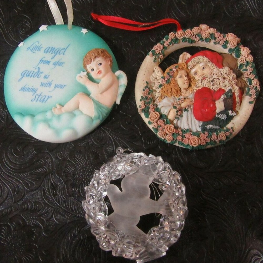 Christmas Tree ornaments lot sale 2 for $15.00